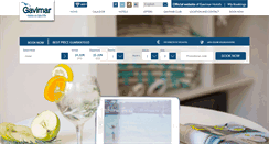 Desktop Screenshot of gavimar-hotels.com